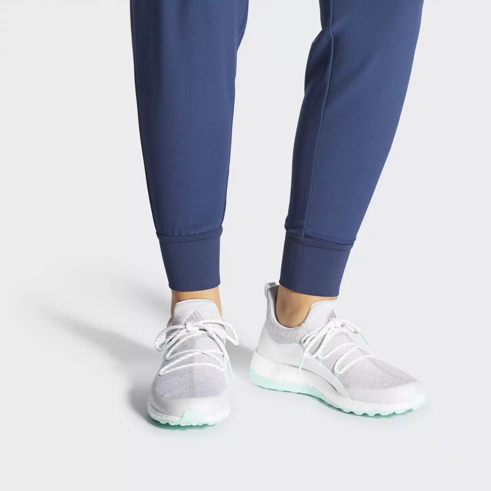Adidas Pureboost Golf Tenis De Golf Blancos Para Mujer (MX-27474)